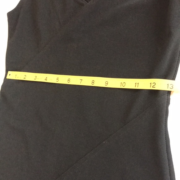 Formal event? Long black dress-diagonal stitching - Picture 9 of 10